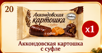 Аккондовская картошка с суфле. Прежняя иллюстрация, не фото